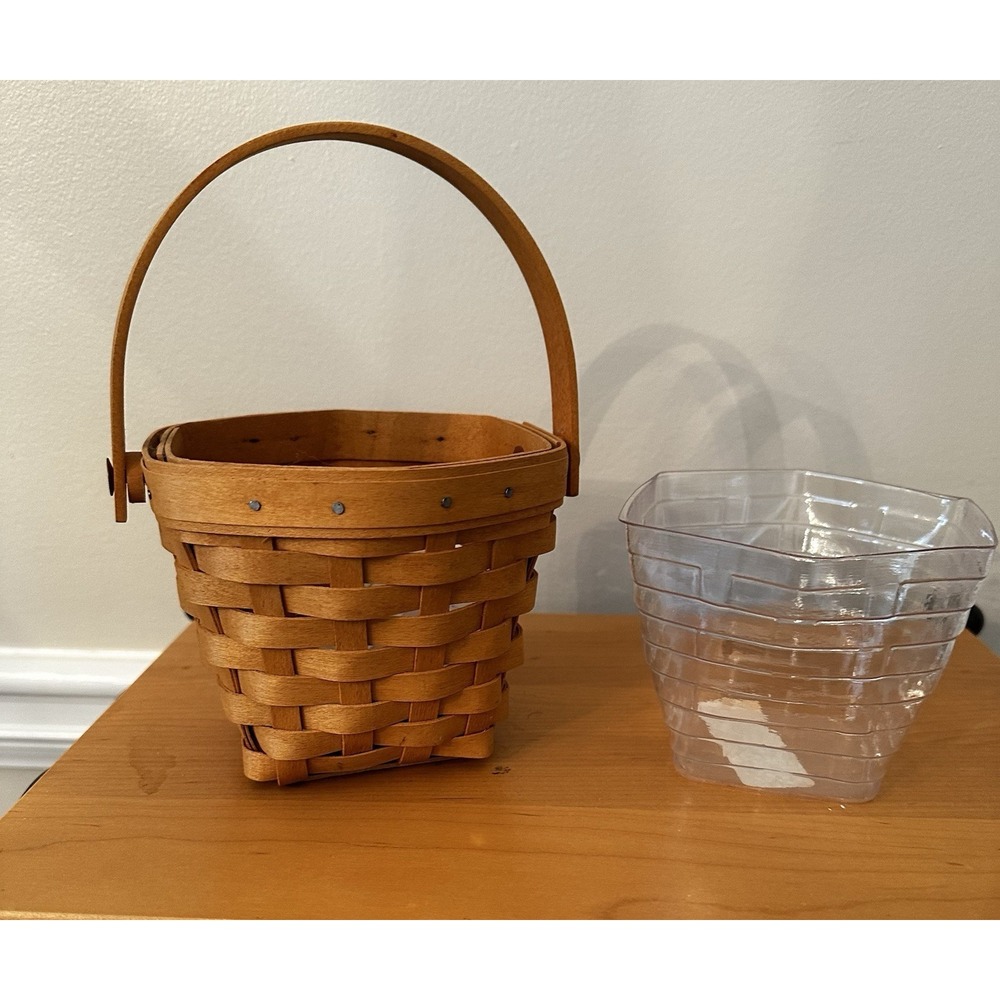 Longaberger Horizon of Hope Basket with Liner and Pamphlet 2001